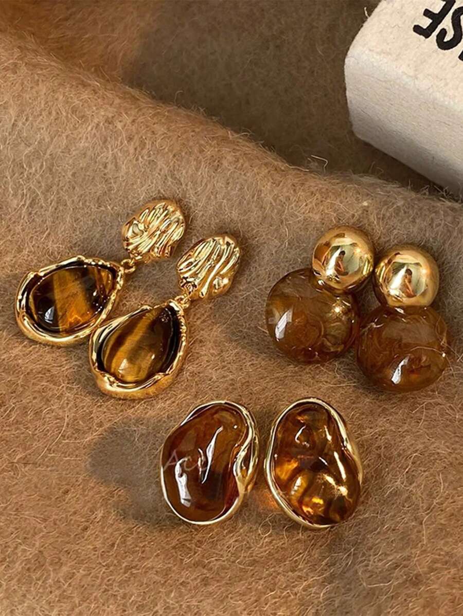 Coraline Stud/Hoop Earring Set