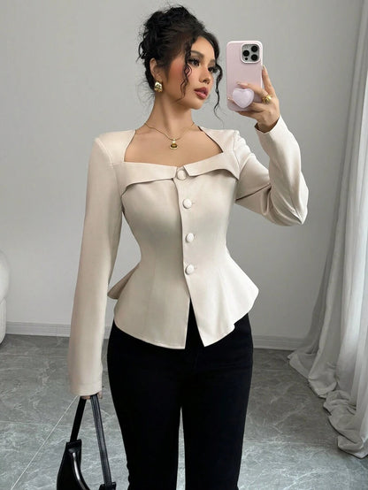 Zoidal Collar Button Down