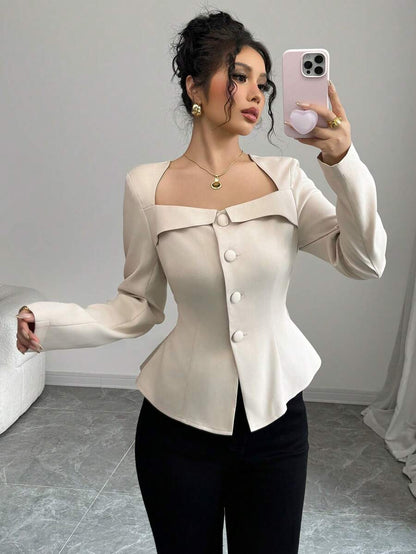 Zoidal Collar Button Down