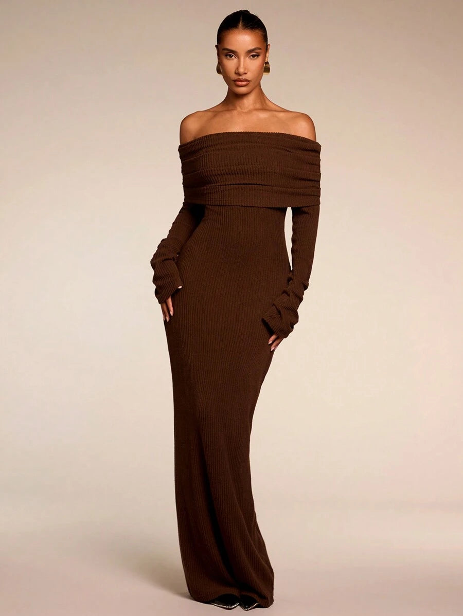 Anisa Off-Shoulder Dress