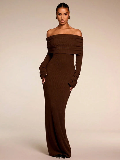 Anisa Off-Shoulder Dress