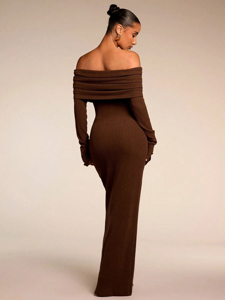 Anisa Off-Shoulder Dress