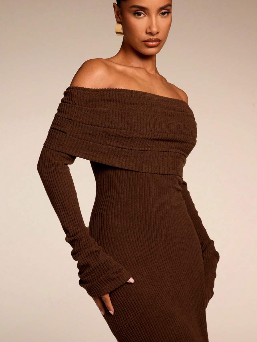 Anisa Off-Shoulder Dress