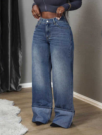 Faye Straight-Leg Jeans