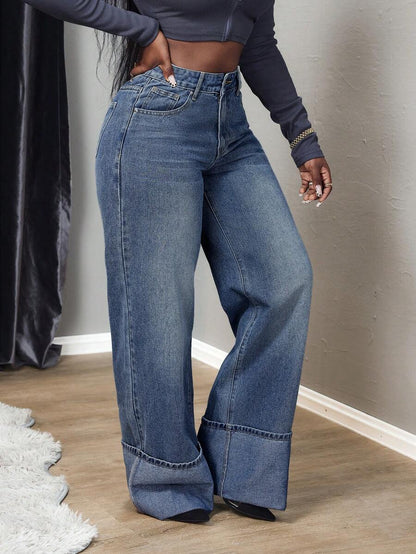 Faye Straight-Leg Jeans