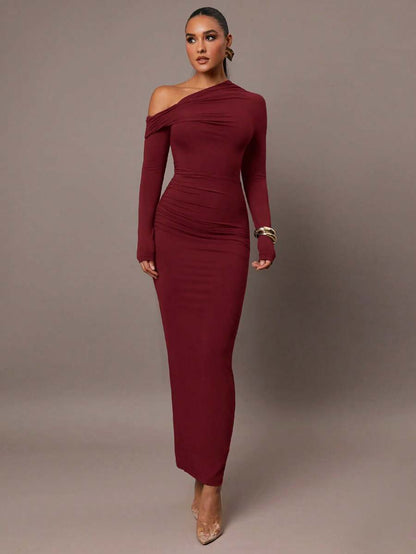 Nayla Long-Sleeve Dress
