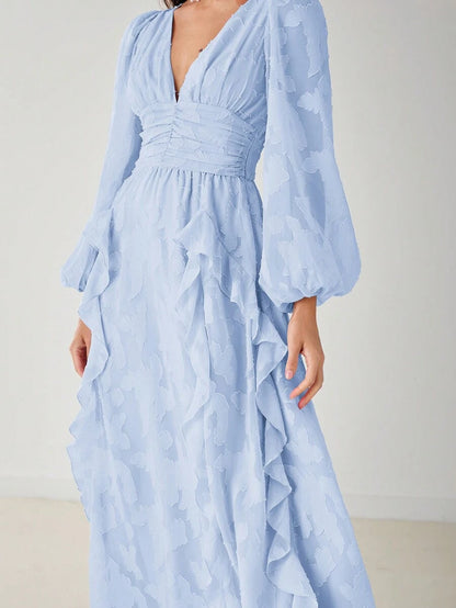 Karen Ruffled Dress