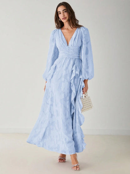 Karen Ruffled Dress