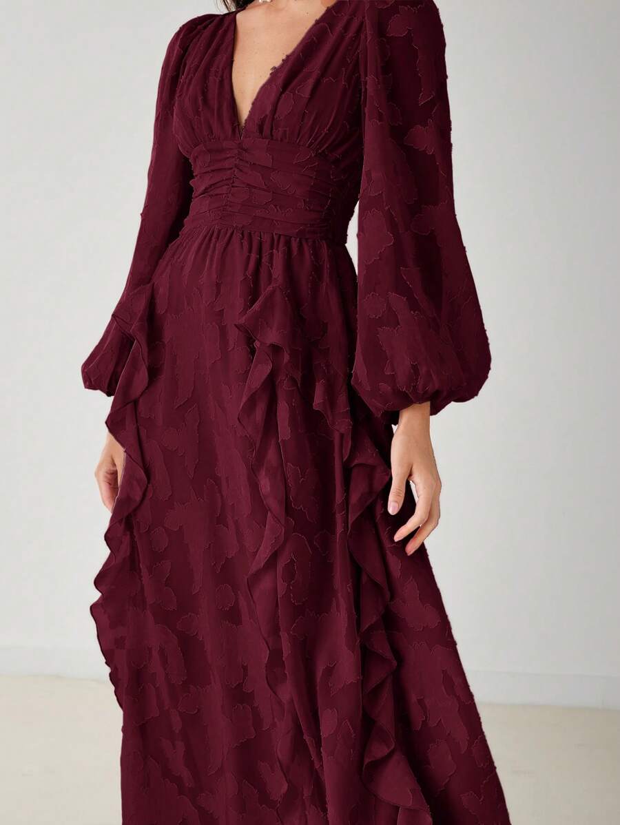 Karen Ruffled Dress