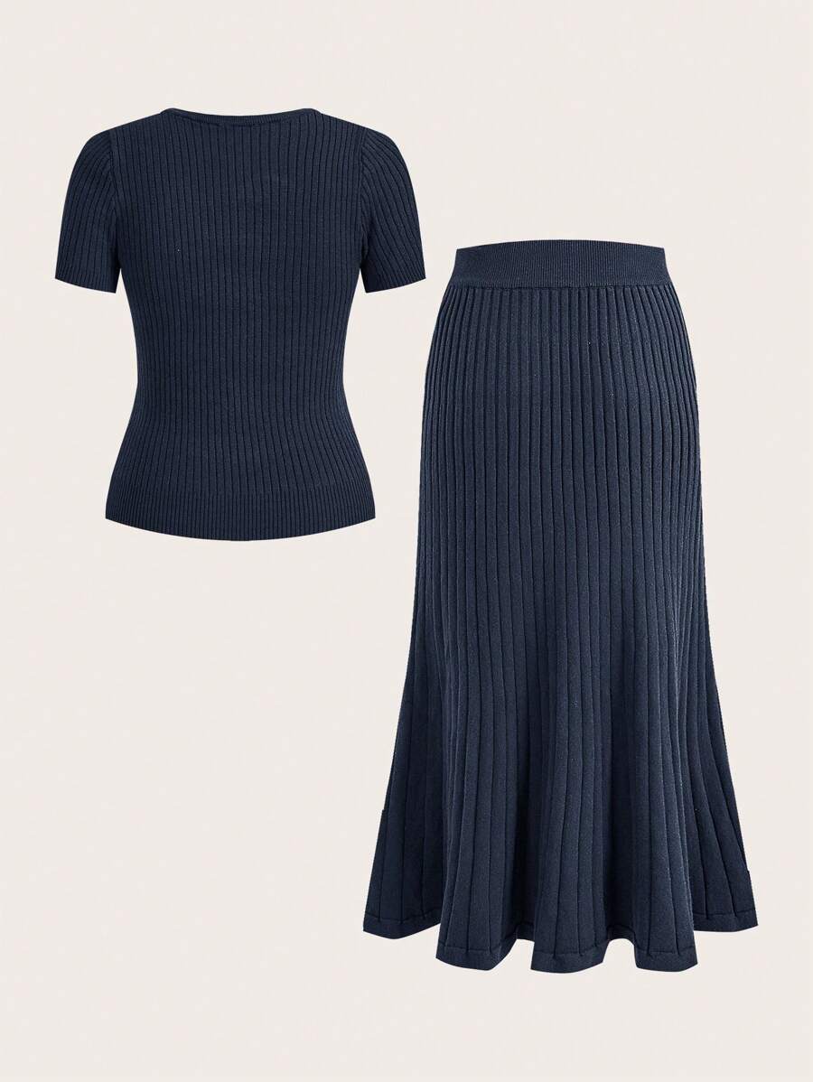 Clara Knit Skirt Set