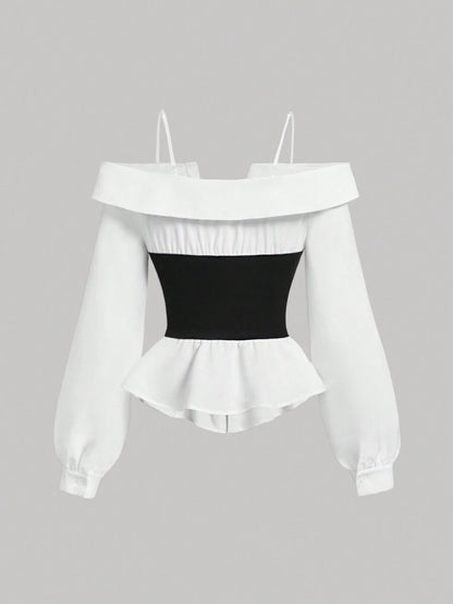 Yasmine Shoulder Top