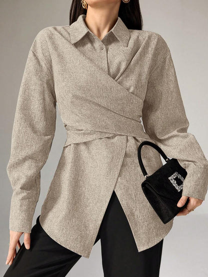 Yara Button-Back Office Shirt