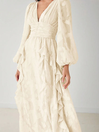 Karen Ruffled Dress