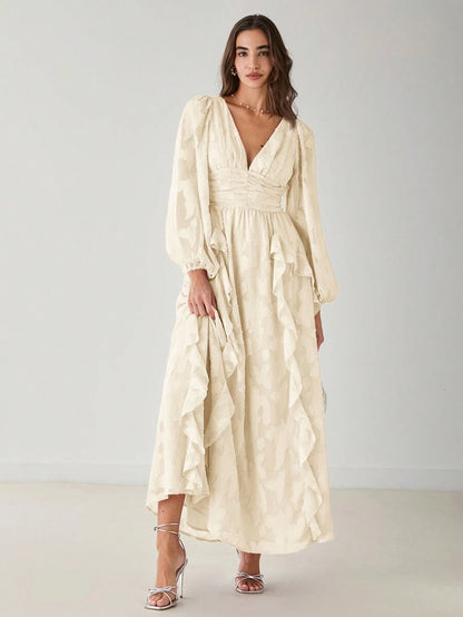 Karen Ruffled Dress