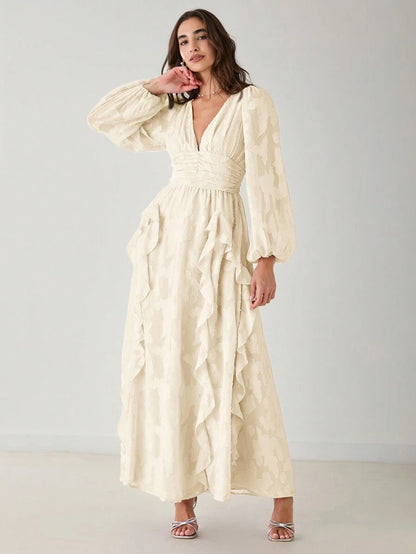 Karen Ruffled Dress