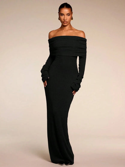 Anisa Off-Shoulder Dress