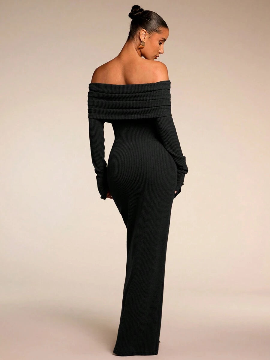 Anisa Off-Shoulder Dress