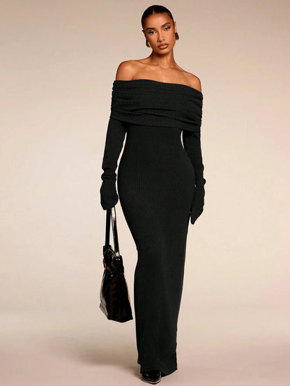 Anisa Off-Shoulder Dress