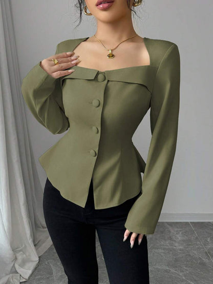 Zoidal Collar Button Down