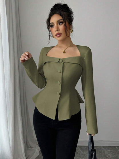 Zoidal Collar Button Down