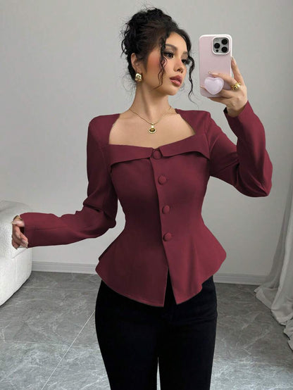 Zoidal Collar Button Down
