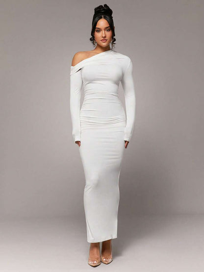 Nayla Long-Sleeve Dress