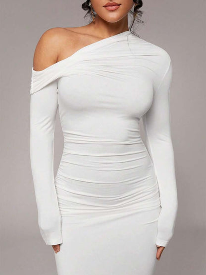 Nayla Long-Sleeve Dress