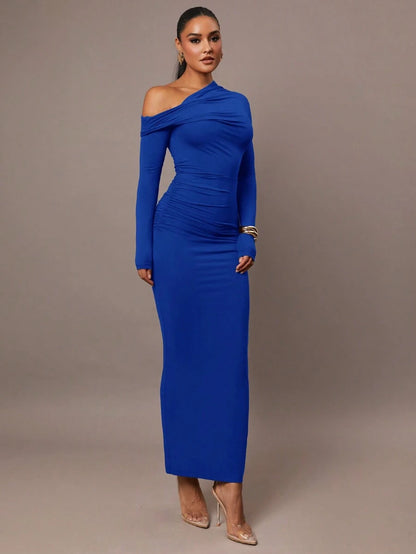 Nayla Long-Sleeve Dress