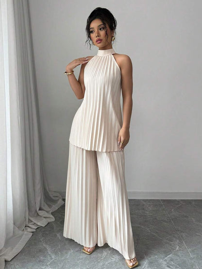 Dona Pleated Set