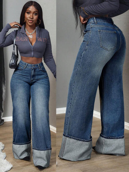 Faye Straight-Leg Jeans
