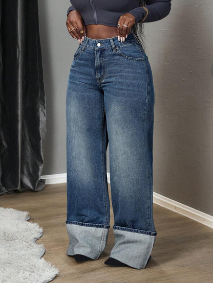 Faye Straight-Leg Jeans