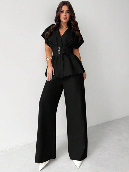 Calia Belted Pant Set