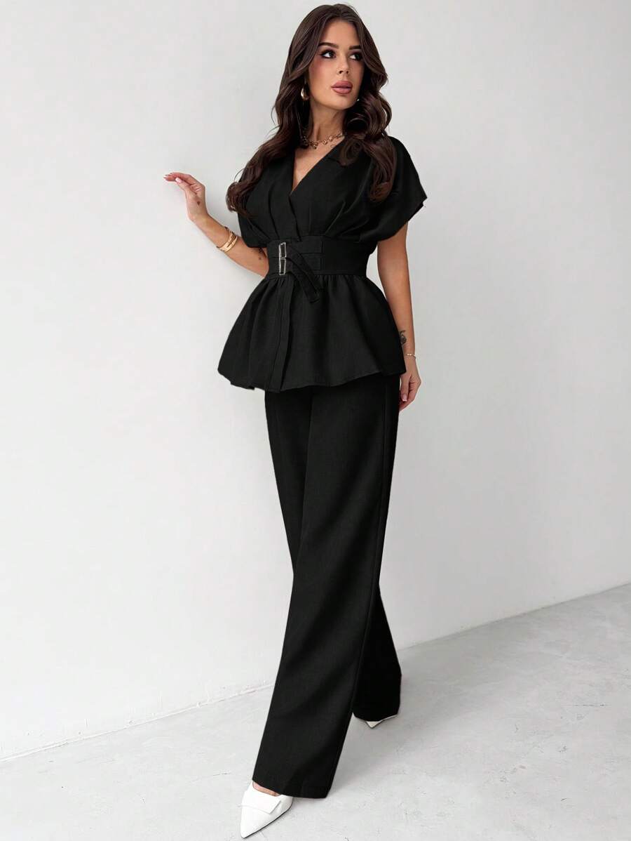 Calia Belted Pant Set