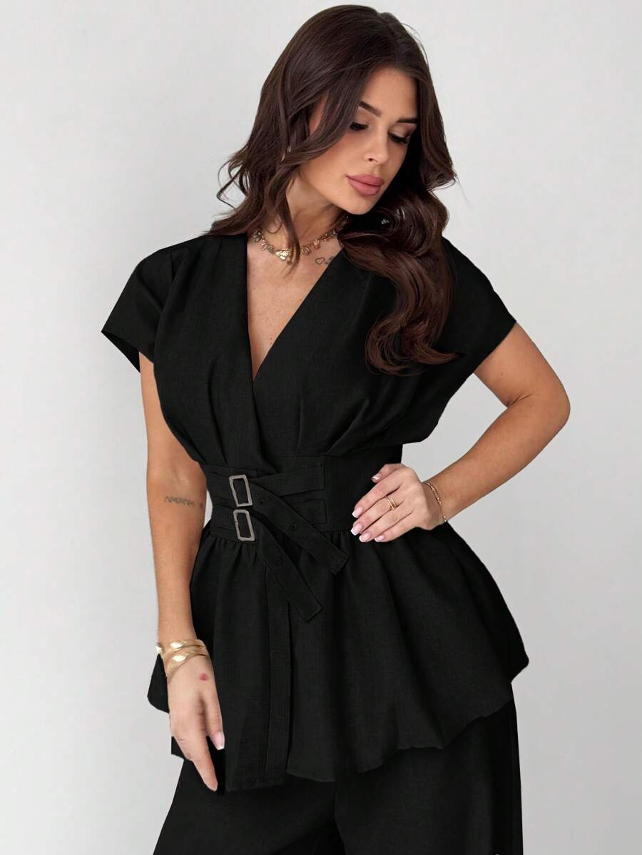 Calia Belted Pant Set