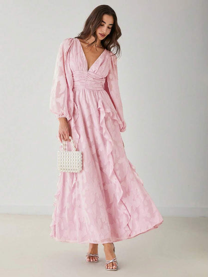 Karen Ruffled Dress