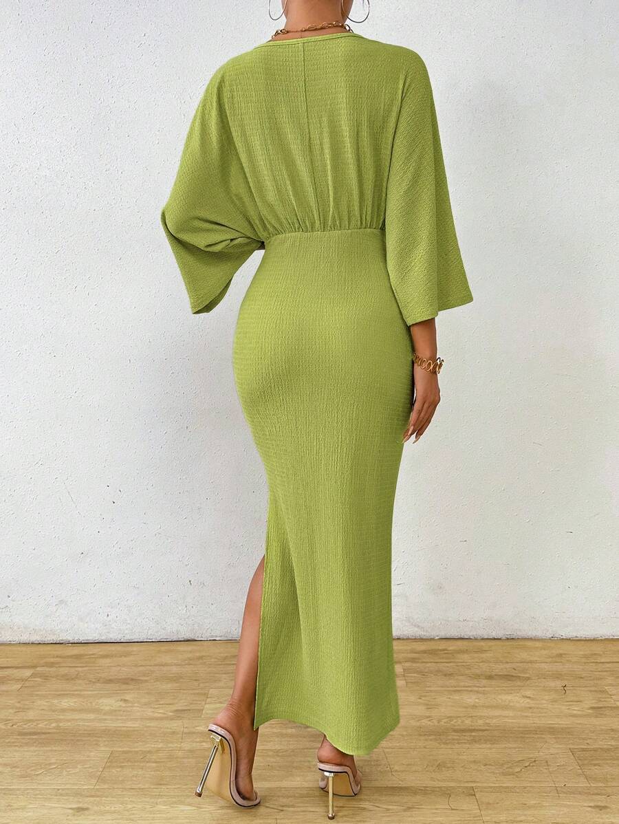 Jumanah Front-Tie Dress