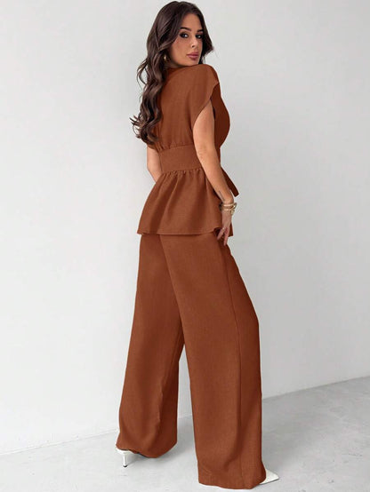 Calia Belted Pant Set