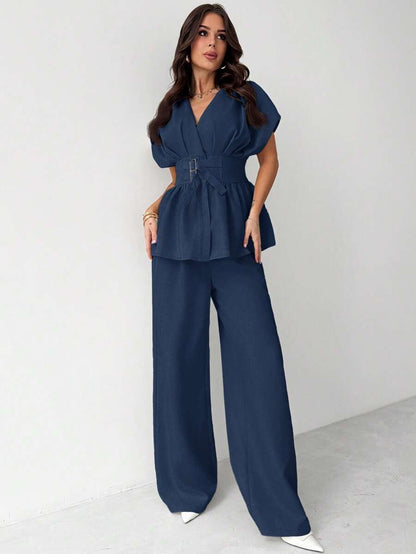 Calia Belted Pant Set