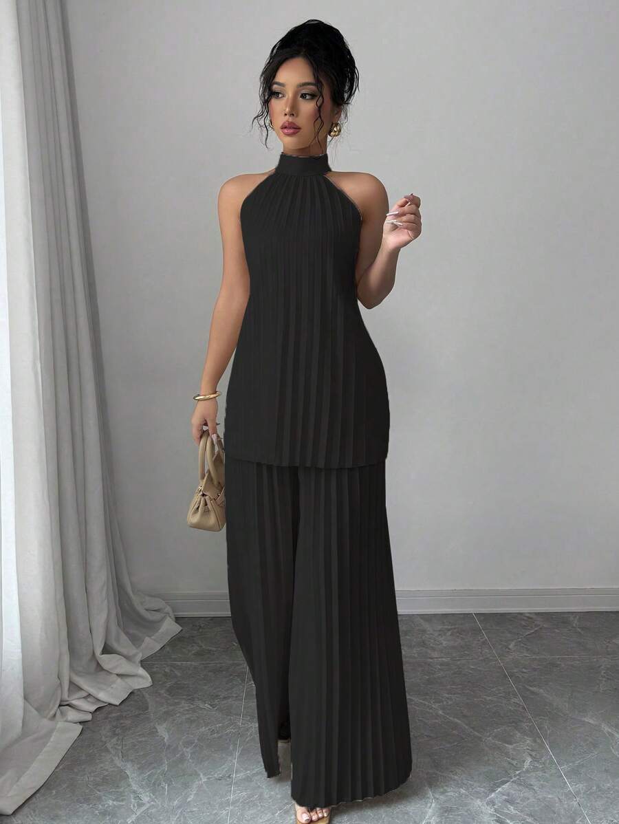 Dona Pleated Set