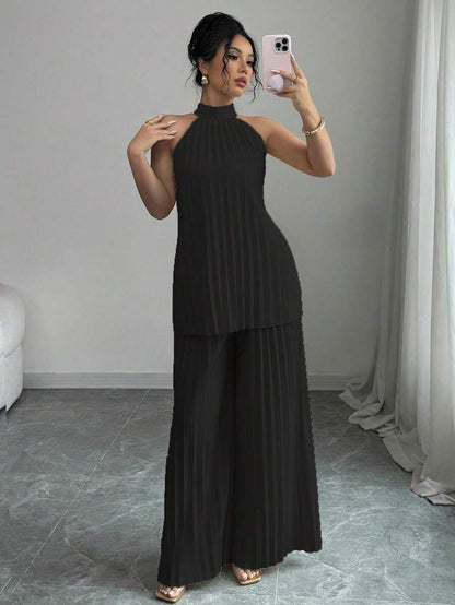 Dona Pleated Set