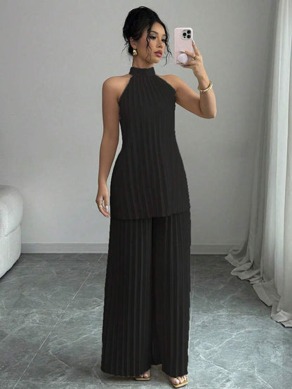 Dona Pleated Set