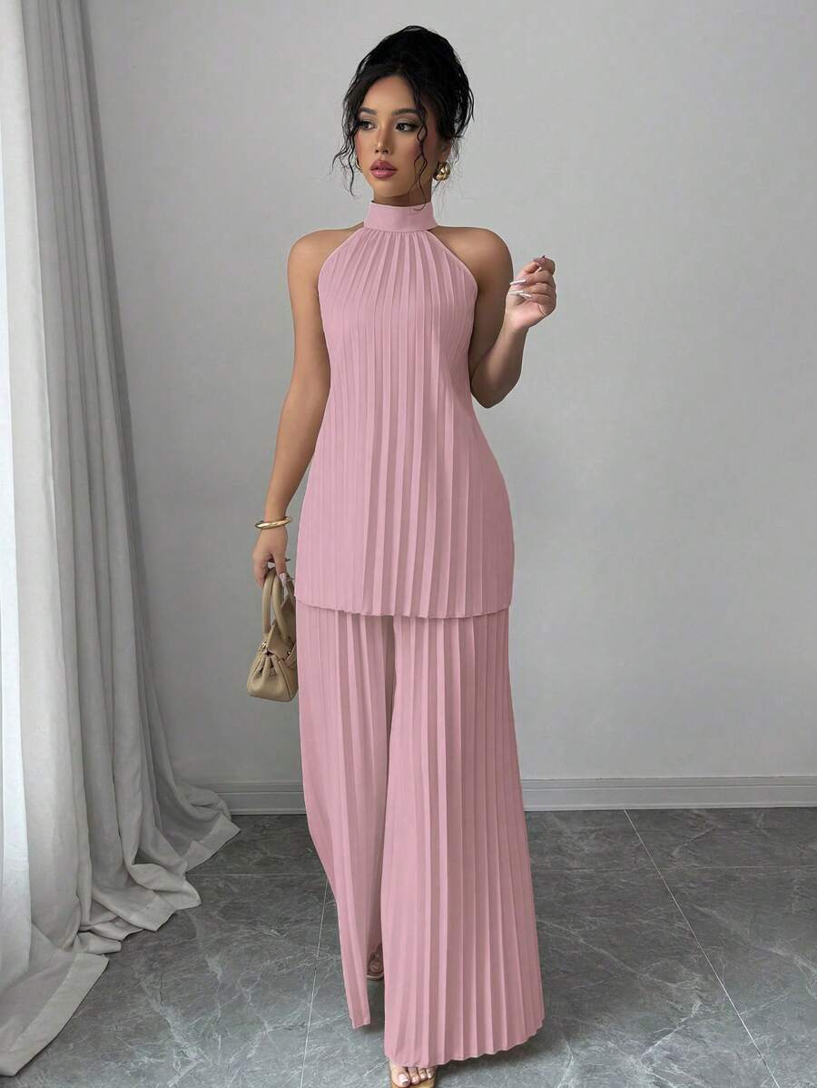 Dona Pleated Set