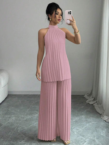 Dona Pleated Set