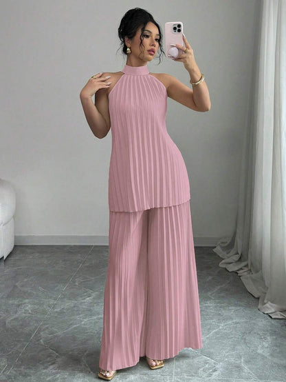Dona Pleated Set