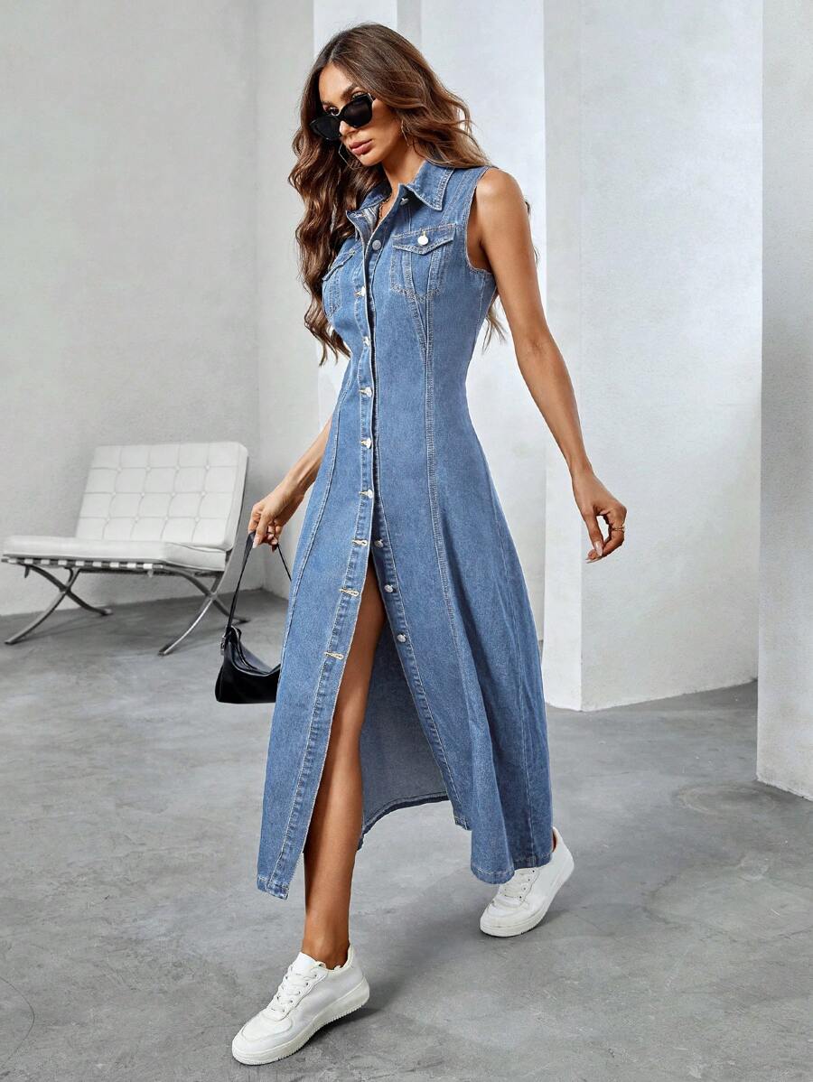 Camila Vintage Denim Dress