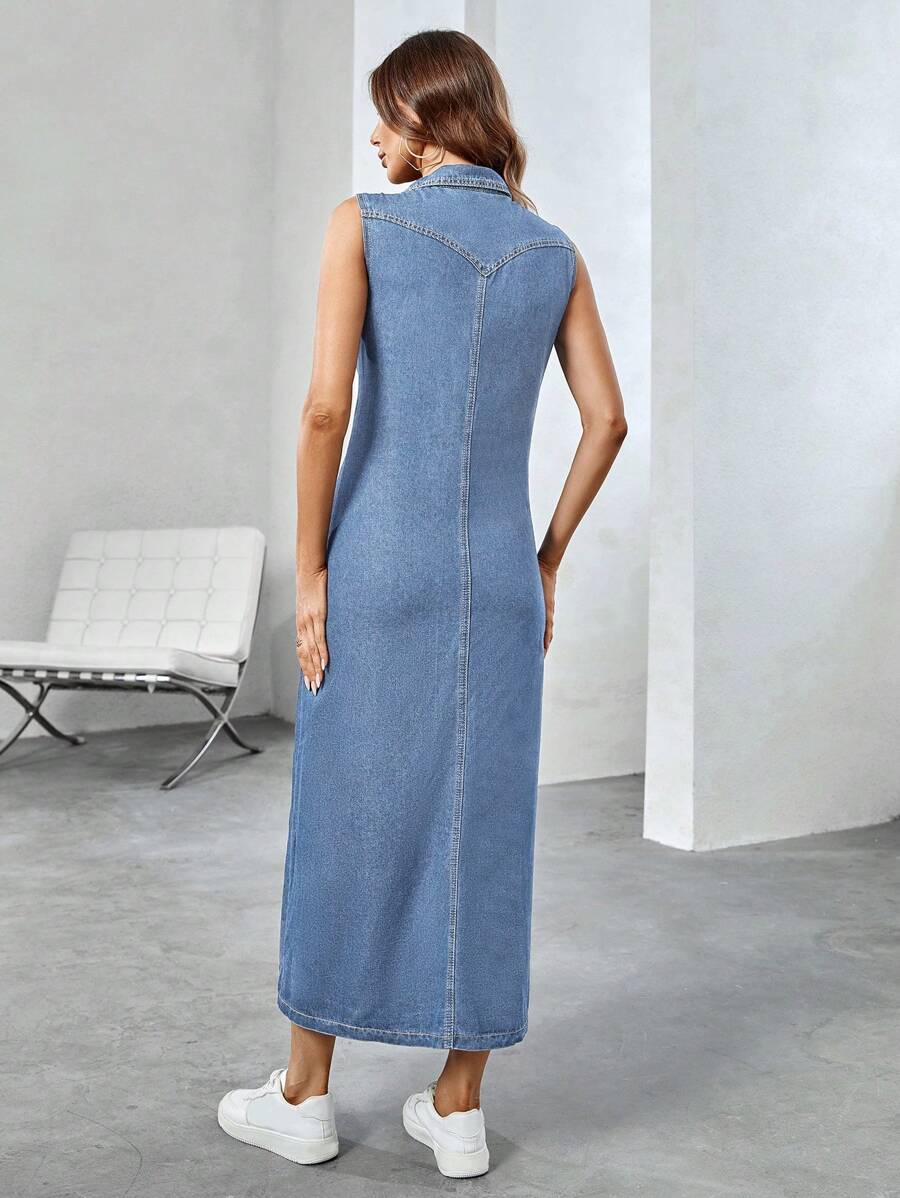 Camila Vintage Denim Dress