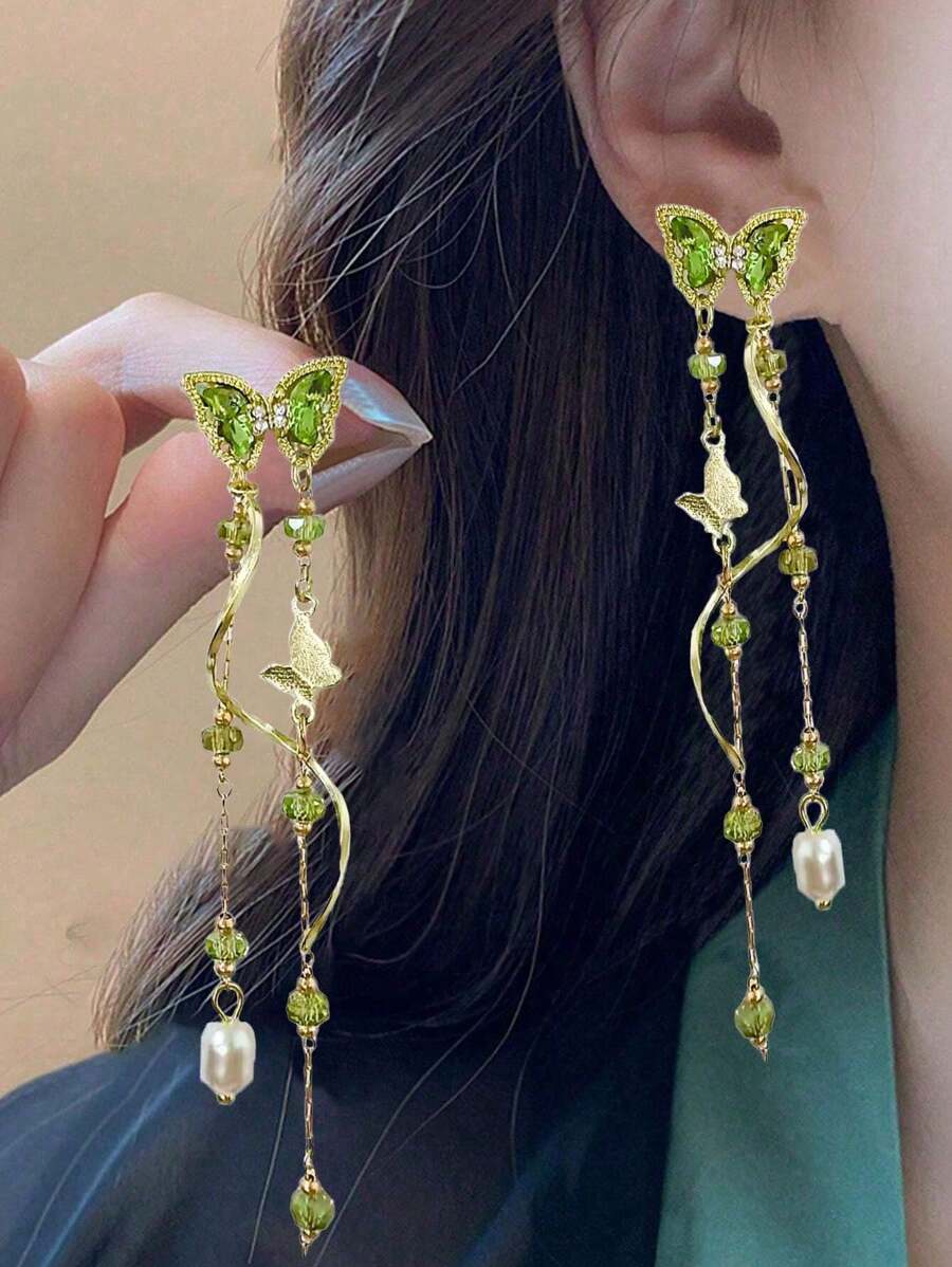 Adeluna Butterfly Earrings