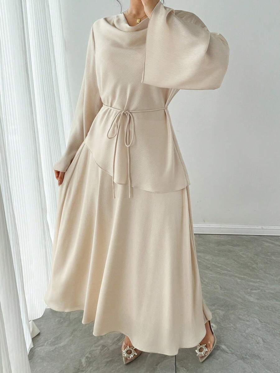 Alina Waist Fitted Skirt Set