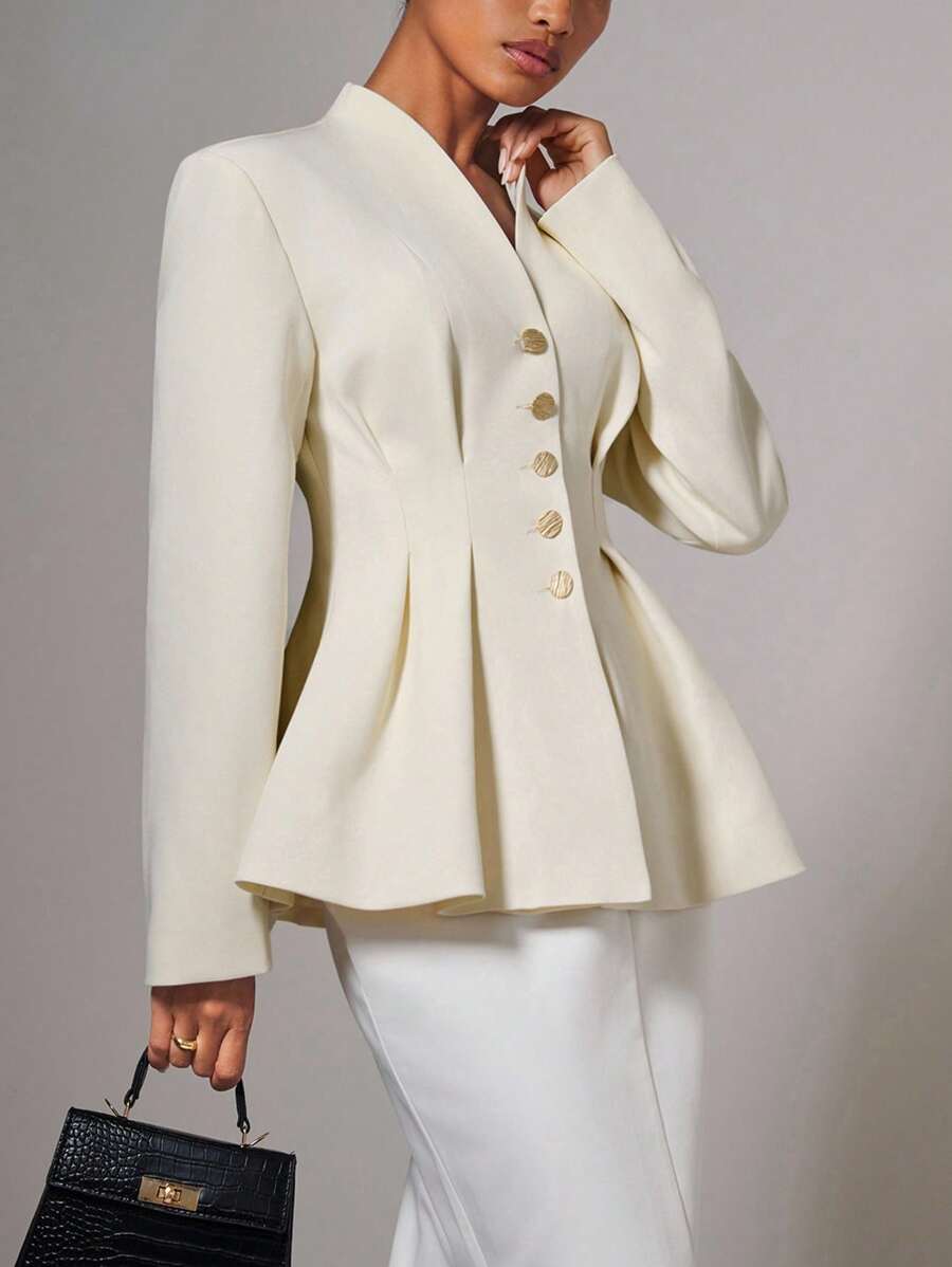 Ruqaya Waist Cinching Blazer
