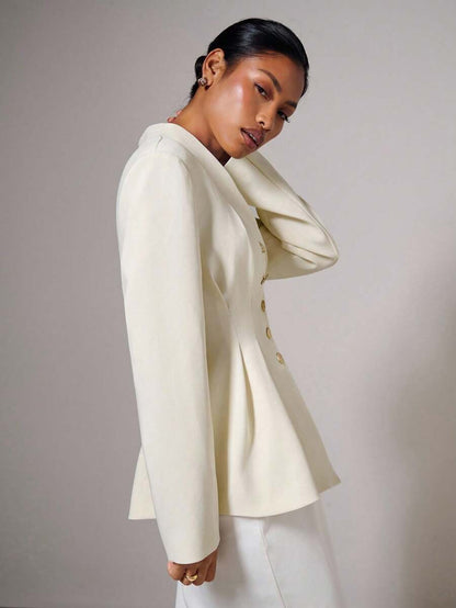 Ruqaya Waist Cinching Blazer